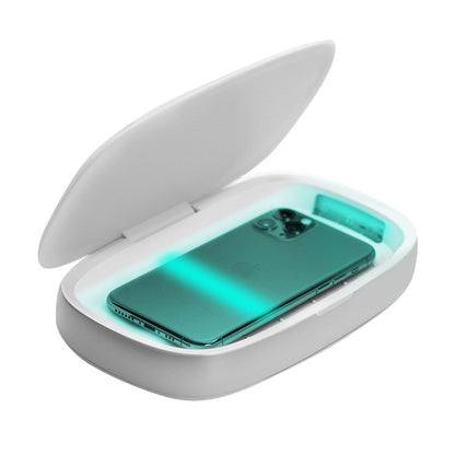 Cell phone sterilizer UV disinfection box