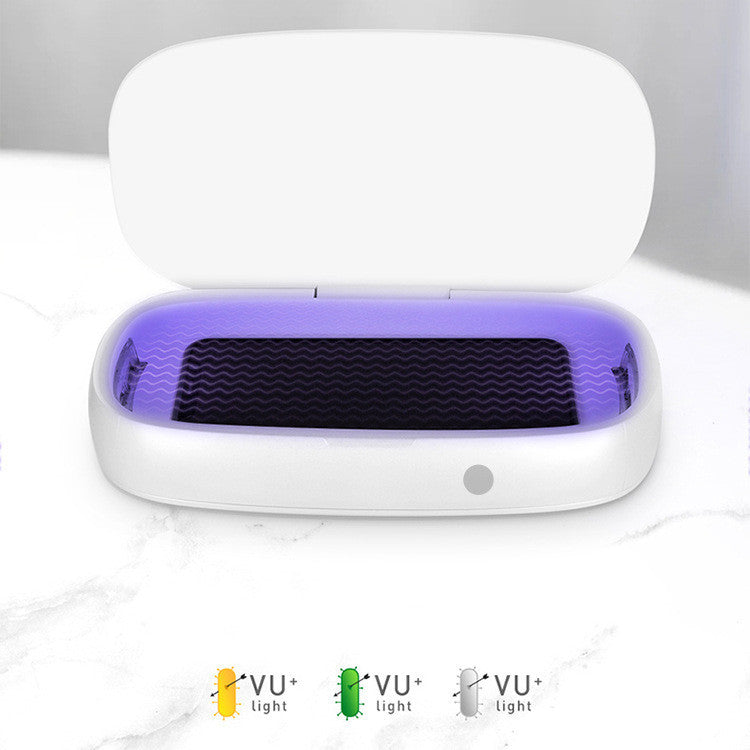 Cell phone sterilizer UV disinfection box